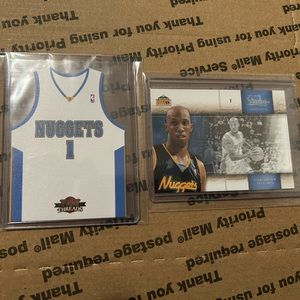 Lot of 2: Chauncey Billups Cards